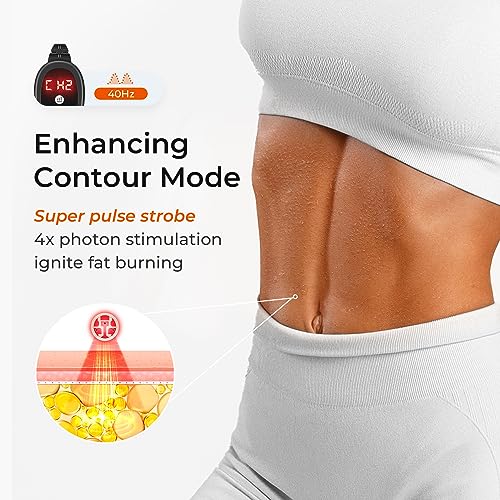 Scienlodic Red Light Therapy Belt Infrared Light Therapy For Body - Red Light Therapy Device With Timer For Relaxing Muscle - 660Nm&850Nm #TOP4