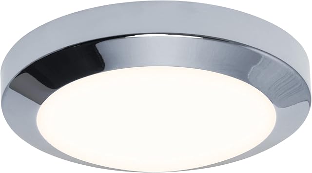 Astro Bathroom Ceiling Light, Metal, E14 (Small Edison Screw), 40 W, Polished Chrome