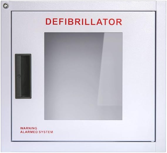 Heartsmart AED Wall Cabinet with Keyed Alarm