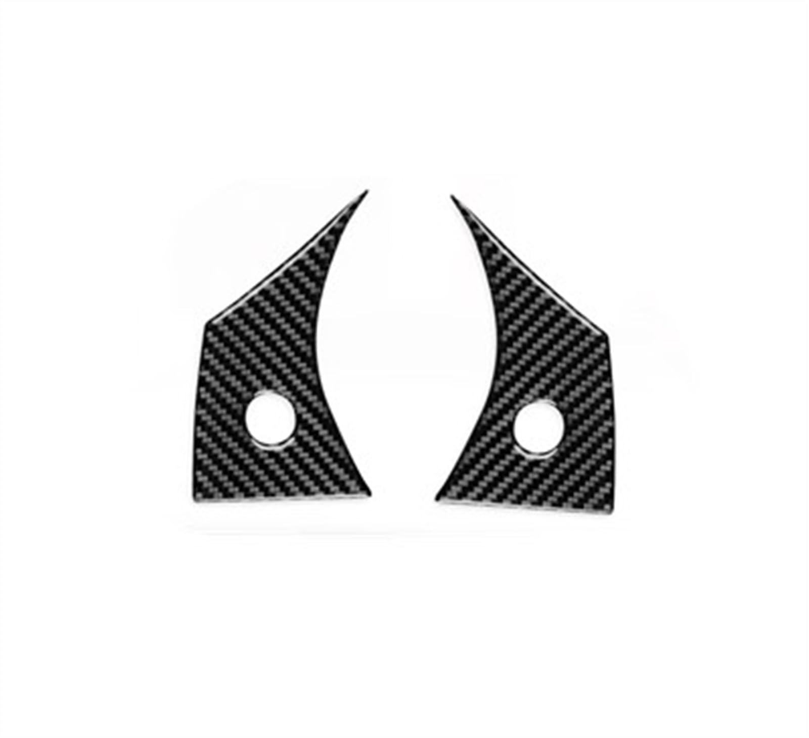 Car Interior Accessories Center Console Steering Wheel Cover Sticker for Tesla Model 3 2017-2022 Y 2020-2022 Anti-dust(Carbon Black)