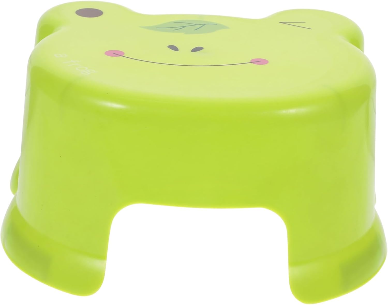 Unomor Thick Plastic Cartoon Shower Stool for Non Slip Small Step Stool with Strong Load Bearing Safe Rounded Edges for Bathroom Bedroom Kitchen and Indoor Outdoor Use
