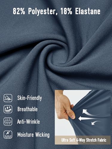Image of NORTHYARD Men's Joggers Athletic Workout Track Pants Running Gym Training Sweatpants with Zipper Pockets Open Hem