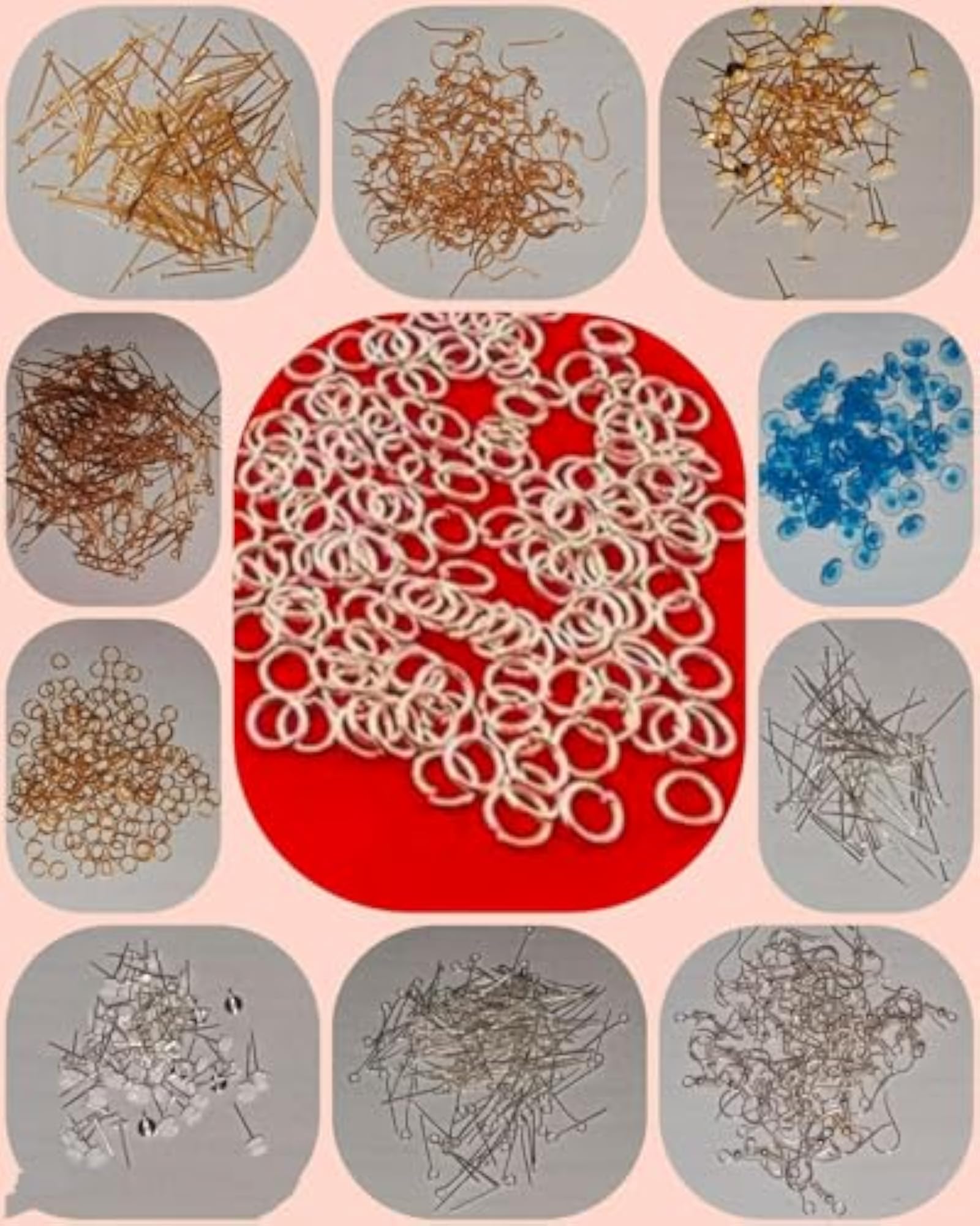 BeadsnPearls Jewellery Making Material Kit, Art and Craft Set