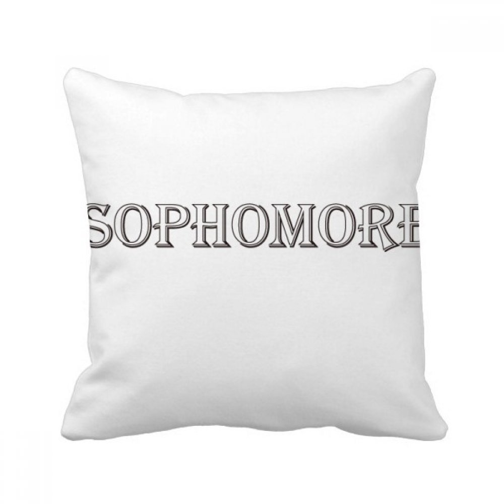 Coussin Étude Communication et Médias 40x40 cm multicolore pour décoration de canapé