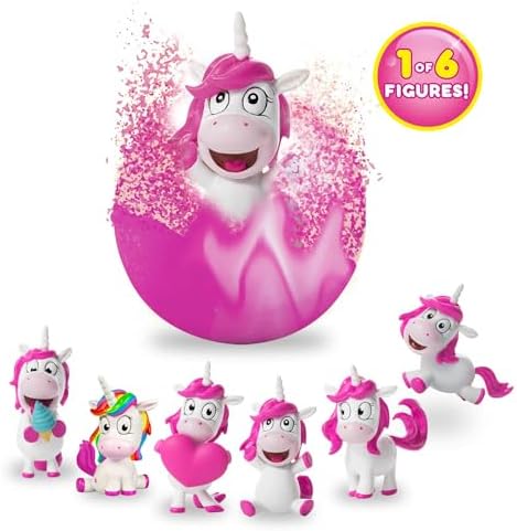 CRAZE INKEE zestaw 3 magicznych bomb kąpielowych z niespodzianką Bath Bomb Unicorn z jednorożcem 29428