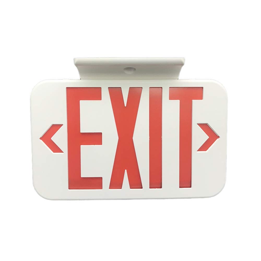 Tech Deals 🔥 AmazonCommercial LED Emergency Exit Sign, UL Certified, 6-Pack, Double Face Exit with Battery Backup Best Promo AmazonCommercial LED Emergency Exit Sign, UL Certified, 6-Pack, Double Face Exit with Battery Backup