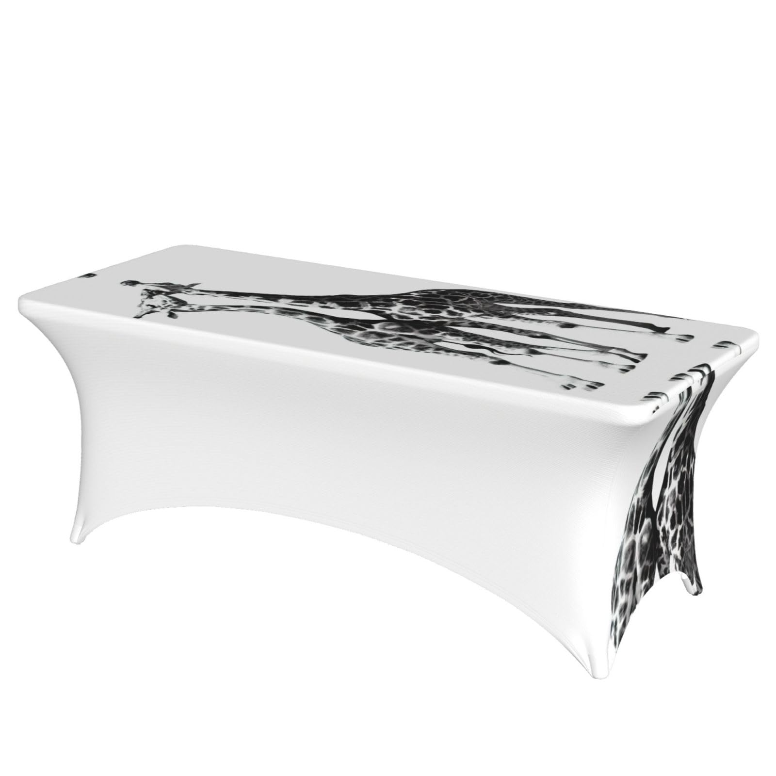 Nappe élasthanne girafe pour illuminer votre buffet de mariage