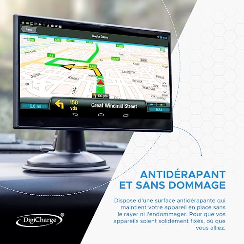 Disques de Fixation Adhésifs pour Tableau de Bord, Compatibles avec GPS Tomtom & Garmin Go, Start, Via, Classic, Essential, Camper, Drive, Drivesmart, Driveassist, Nuvi, Dezl – vue 6