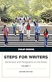 Steps for Writers: Sentence and Paragraph to the Essay, Volume 1 (2nd Edition)