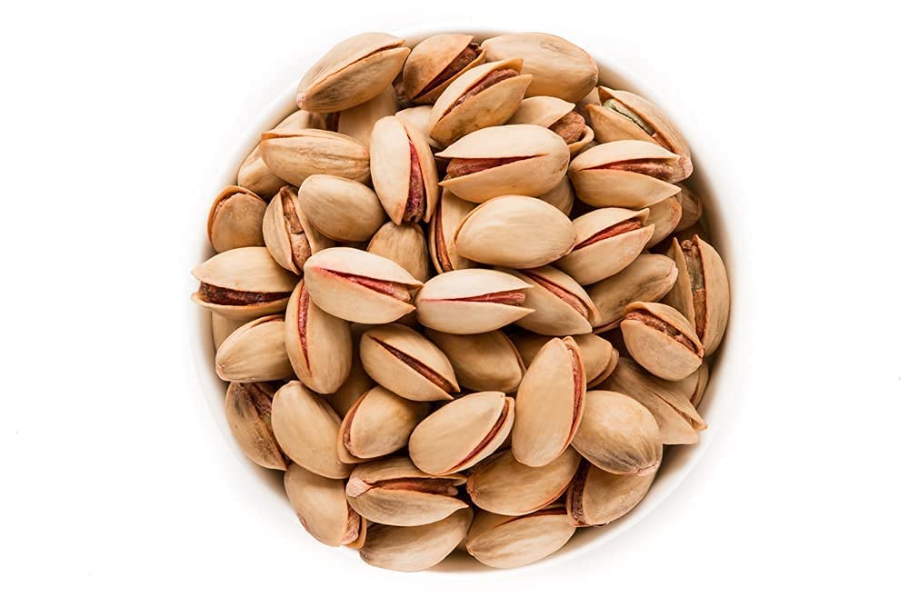 Grocery Connect Premium Californian Roasted Salted Pistachios Value Pack | Pista Dry Fruit, Shelled Nuts Super Crunchy Delicious Healthy Snack|Vitamins & Minerals Rich Dry Fruit (Pack of 950 gram)