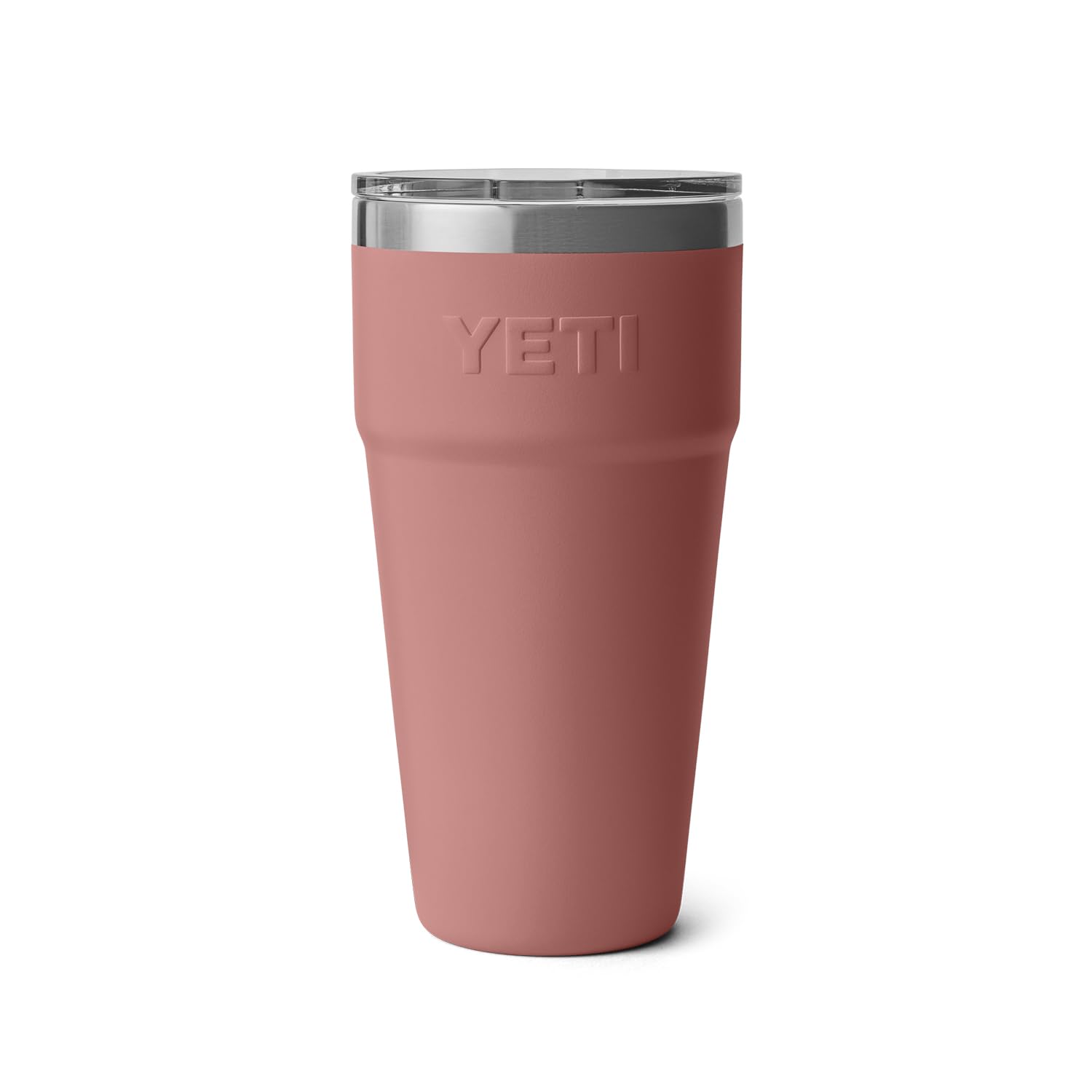 YETI Rambler Gobelet empilable isotherme en acier inoxydable avec couvercle MagSlider, 887 ml, rose grès