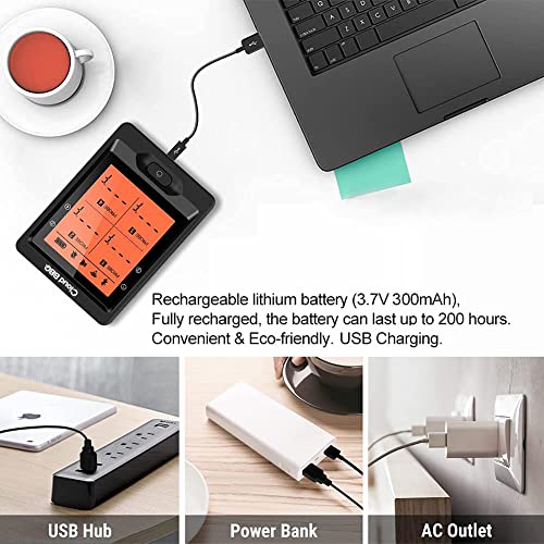 Cloud Bbq Wireless Meat Thermometer Of 500Ft, Bluetooth Meat Thermometer For Smoker Oven, Grill Thermometer With Four Probes, Smart Rechargeable Bbq Thermometer For Cooking Turkey Fish Beef #TOP6