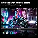 SANSUI 27 Inch WQHD 2560 x 1440 IPS Gaming Monitor, 180Hz 1ms Computer Monitor, DP 1.2 x2 | HDMI 2.0 x2 | VESA Mount, 120% sRGB HDR Eye Care Metal Stand (DP Cable Included) - Image 5