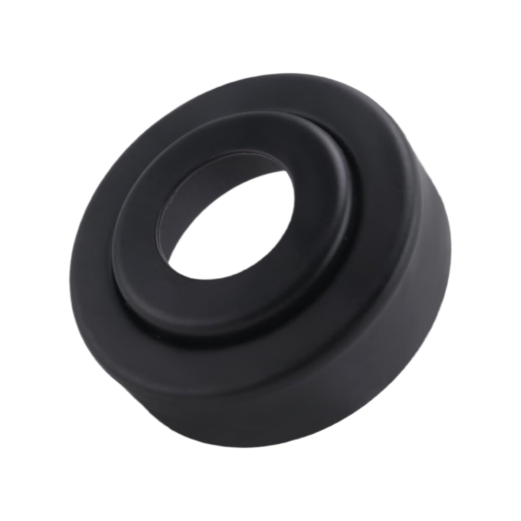MOLERRI Shower Fixing Kit Equipment Water Pipe Copper Decorative Cover Bathroom Faucet Accessories Electroplating-Black