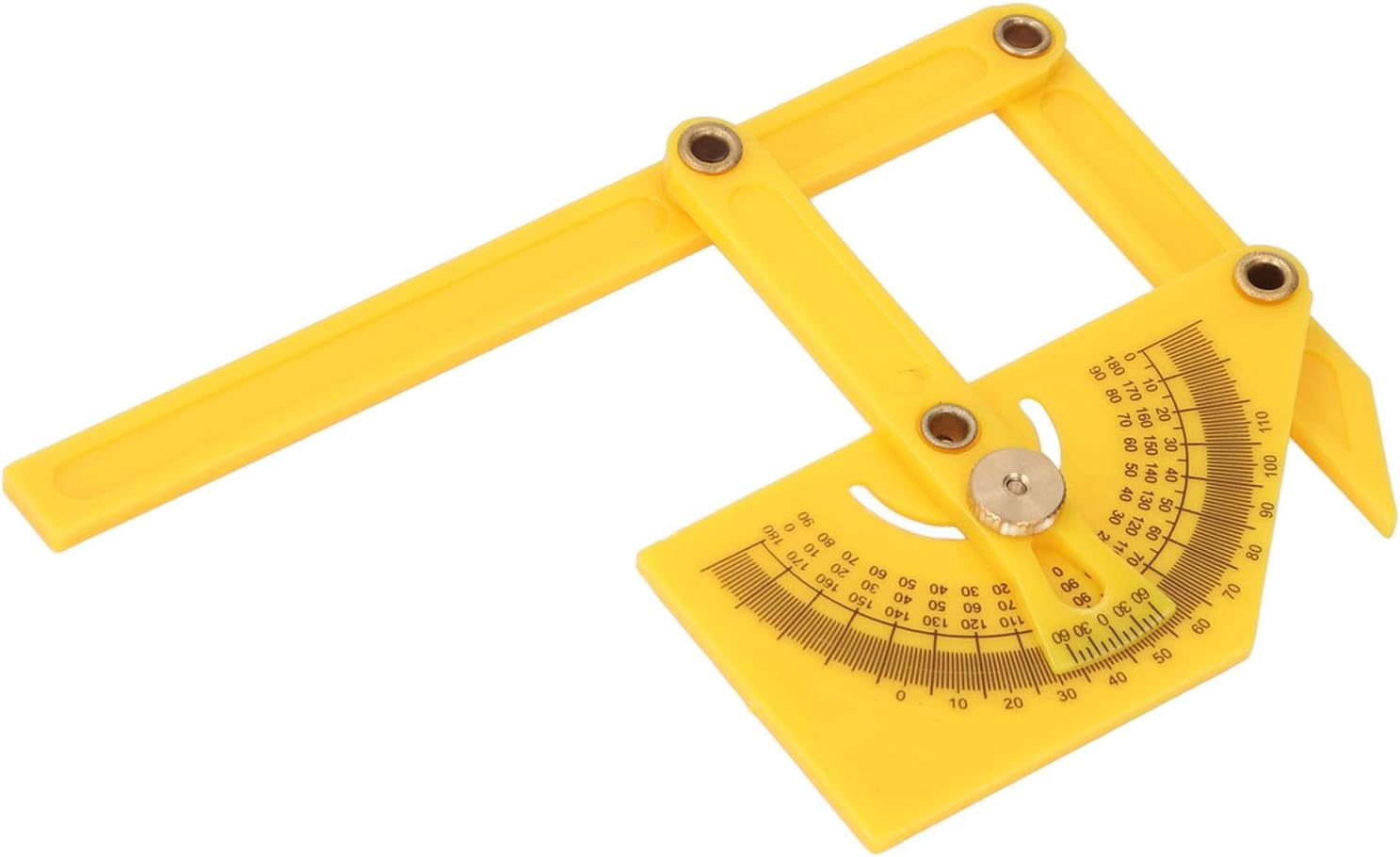 Adjustable Protractor Angle Finder for Woodworking Construction Precision Measuring Tool Set Plastic for Cabinet Making, Carpentry DIY Projects