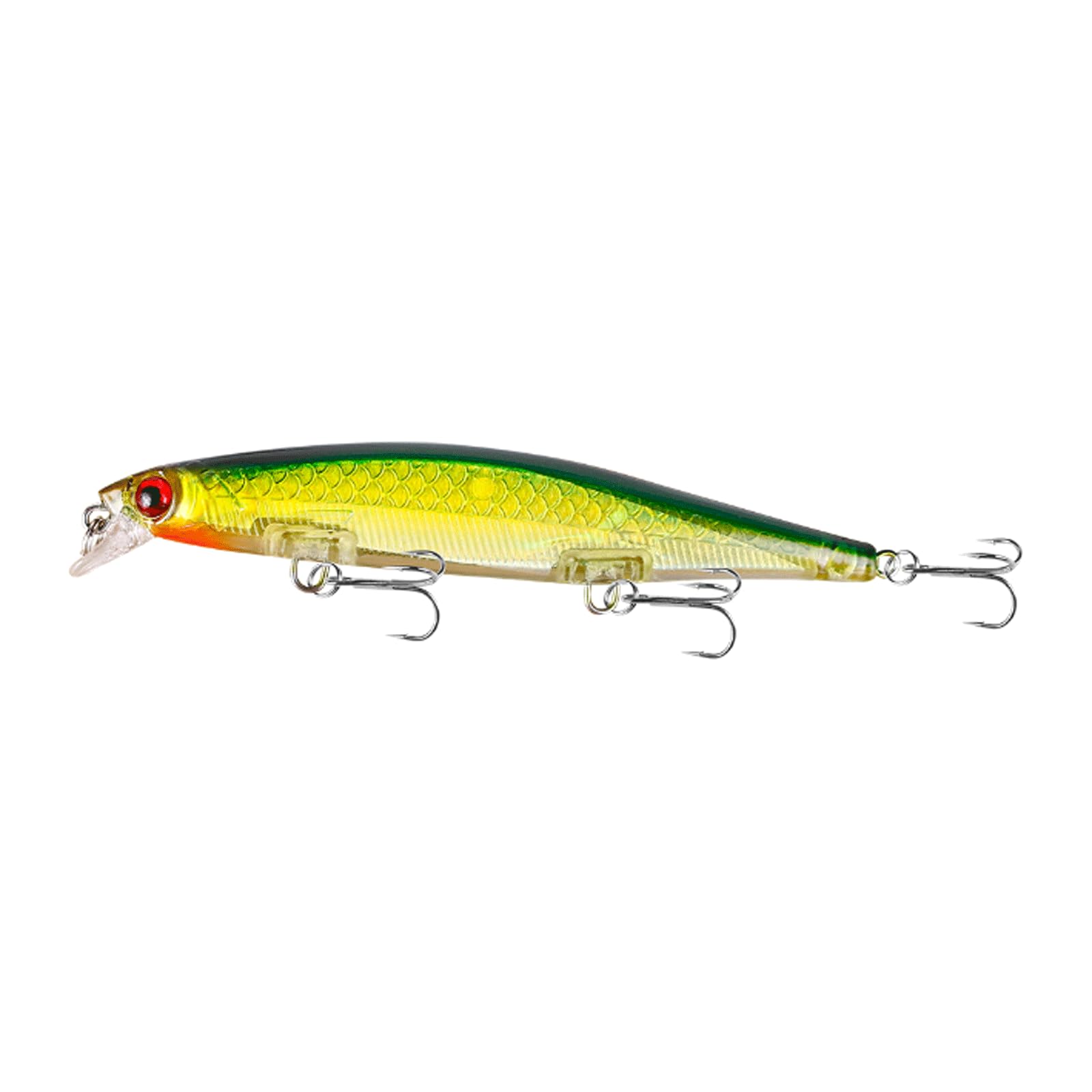 IvyLoutish Fishing Lure Bait 1 Pcs Floating Wobbler Minnow Laser Fishing Bait 11cm 13g Crankbait Artificial Hard Bait Plastic Fish Fishing Tackle Fishing Tackle