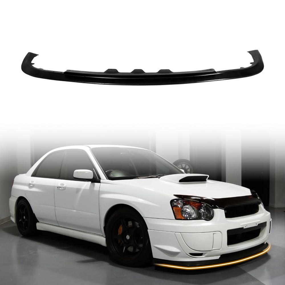 Aero D Autos | 03-05 Blobeye STi V-Limited Front Splitter Lip Spoiler PU Plastic Black Aero D Autos | 03-05 Blobeye STi V-Limited Front Splitter Lip Spoiler PU Plastic Black