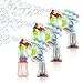 ArtCreativity Light up Bubble Gun (Set of 3) | Medium Lightweight Design | Perfect Summertime | Engaging Entertaining | Party Favor, Amazing Gift Idea Boys Girls (Batteries Included)
