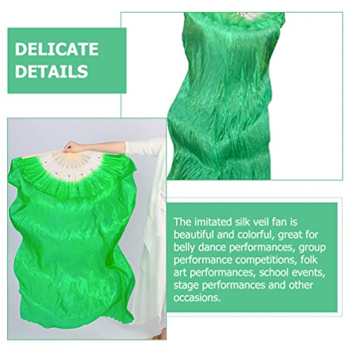 BESPORTBLE fã de dança do ventre presente para amiga leque flexível bandeiras de adoração bandeiras