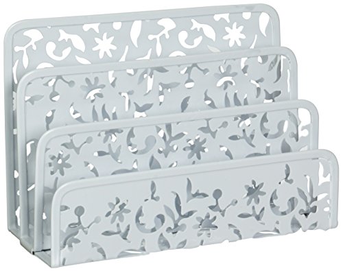 Design Ideas Vinea Letter Holder, White