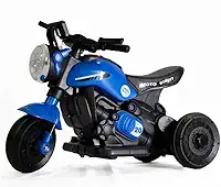 Mini Moto Motorizada Triciclo Passeio Street (Azul)