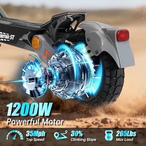 Off Road Electric Scooter for Adults – 5000W/1600W Fast E