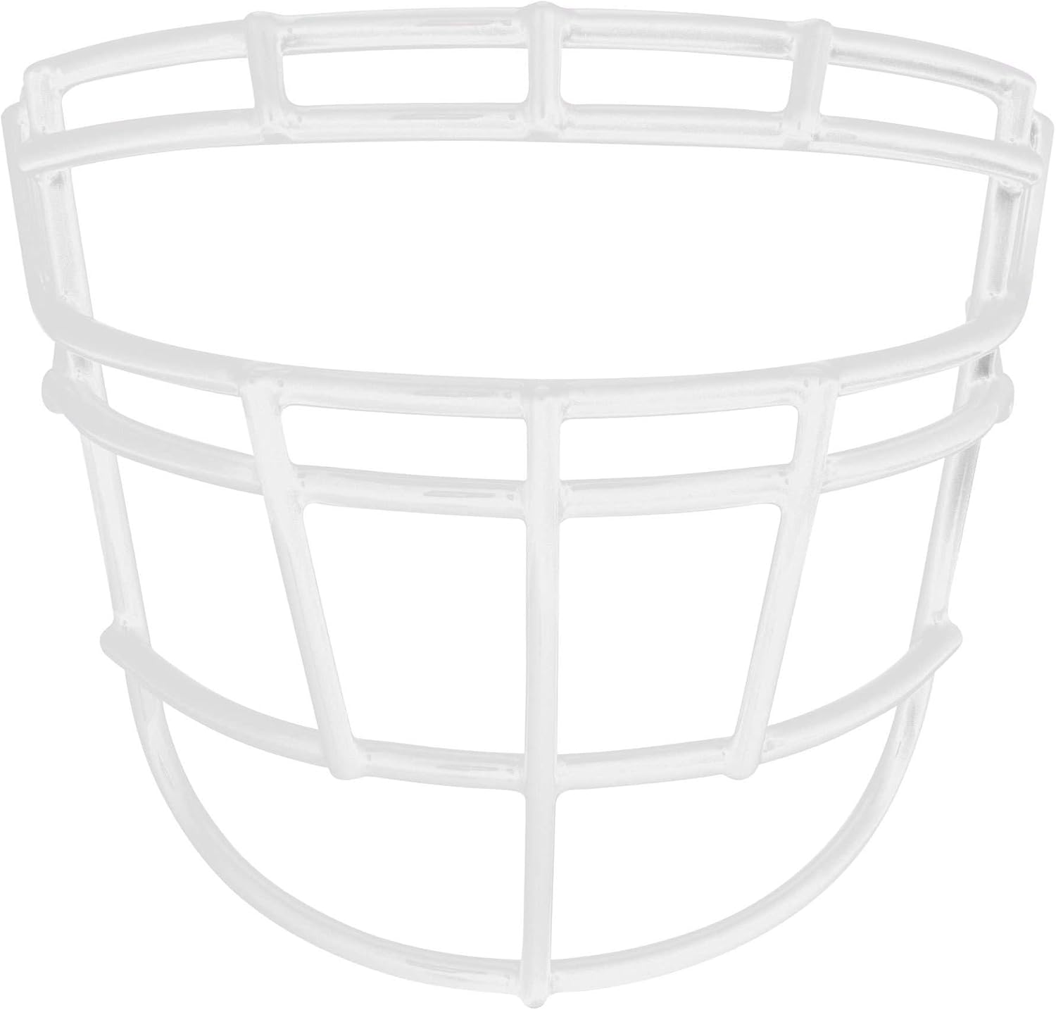 Schutt Vengeance Varsity Facemask for Vengeance Pro LTD Football Helmets, V-RJOP-DW-TRAD-NB Facemask, White, Titanium