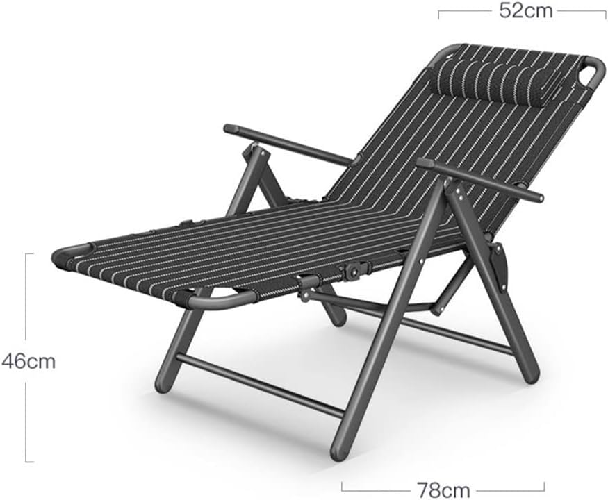 Chaise longue d'extérieur réglable pliable pour retrouver le bien-être - 2