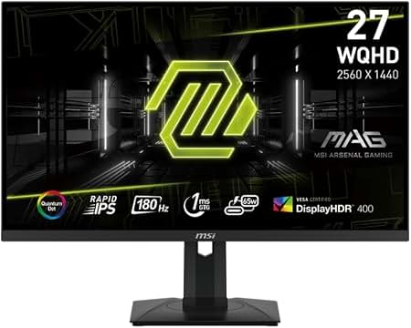 MAG 274QRF QD E2 27インチ モニター Amazon.com: msi MAG 274QRF QD E2 27-inch 2560 x 1440 (QHD) Gaming