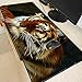 Produktbild Mauspad Xxl Tiger Tier Mauspad Kantenverriegelungsmuster Mauspad Gaming Mauspad Wasserdichte Gummi Keyboad Matte 350X600X2Mm