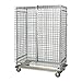 Quantum Storage Systems MD1848-70SEC Security Unit, 48" W x 18" D x 70" H, Carbon Steel, Chrome, NSF