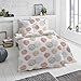 Produktbild Dormisette Edelbiber Bettwäsche Floral Dots 8286 1 Bettbezug 155 x 220 cm + 1 Kissenbezug 80 x 80 cm