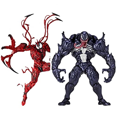 Venom Action Figure, Venom Let There Be Carnage Gaming Action Figures, Bend and Flex Action Figures Venom Toys, Hot Toys Venom Carnage Toy, PVC Model Statue Toys Desktop Ornaments-1 Set Venom Action Figure, Venom Let There Be Carnage Gaming Action Figures, Bend and Flex Action Figures Venom Toys, Hot Toys Venom Carnage Toy, PVC Model Statue Toys Desktop Ornaments-1 Set