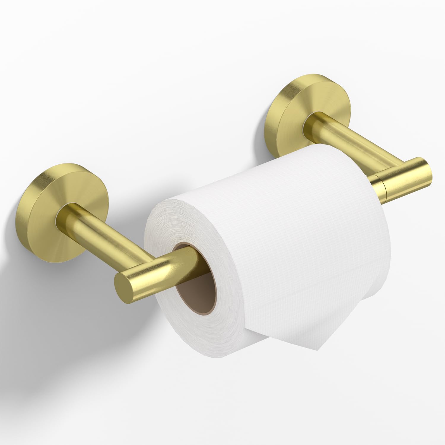 HITSLAM Matte Black Toilet Paper Holder, Double Post Pivoting, SS304 — Amazon image 12