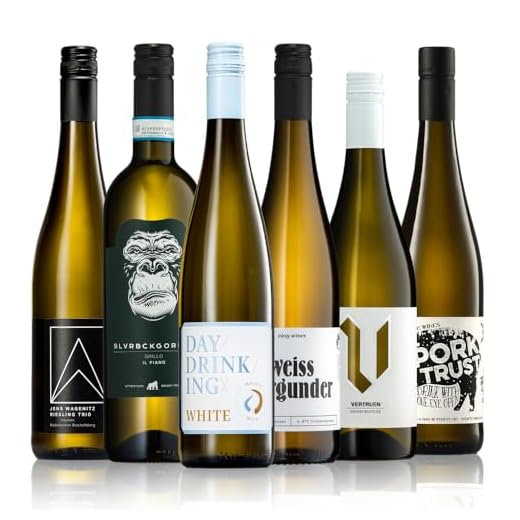 GEILE WEINE Weinpaket Weißwein (6 x 0,75) Probierpaket mit Weisswein von Winzern aus Deutschland, Frankreich und Italien