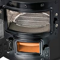 BBQ-Toro Raketenofen RAKETE #2, Schwarz | Rocket Stove für Dutch Oven, Grillpfannen & vieles mehr | Rocketstove mit Brennholzgestell und Zuluftöffnungen | Feuerstelle Für Holz, Holzkohle & Pellets – Ansicht 8