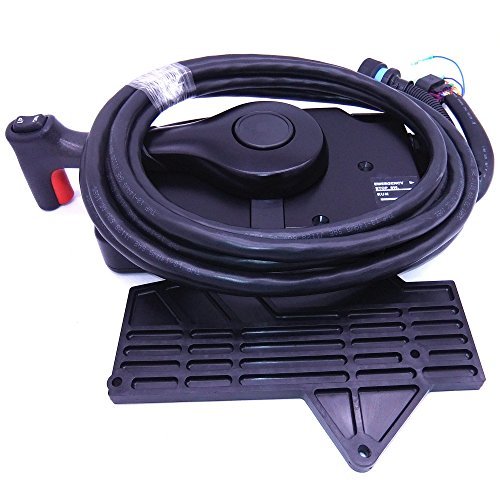 881170A13 Boat Motor Side Mount Remote Control Box with 14 Pin for Mercury Outboard Engine 14Pin, Right Hand