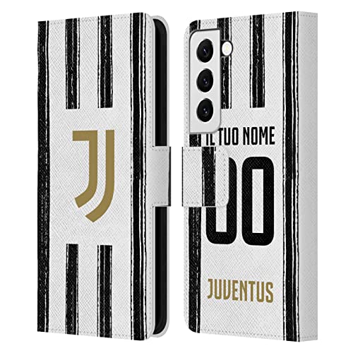 Funda para Samsung Galaxy S22 5G de cuero con diseño de la Juventus