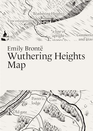 Emily Brontë, Wuthering Heights Map (Literary Maps Series)