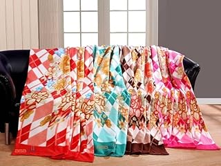 cottontail All Season Multipurpose Polar Fleece Single Bed Printed Assorted Multicolor Light Weight Blanket (Set of 1, 90 x 60 inches)(Skin Friendly) - Prime Collections | TC - 240