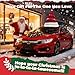 Angooni Universal Christmas Car Hat with Lights - 35