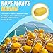 AGOOL Rope Floats Marine Buoy Float, 4/8pcs Crab Trap Floats Deep Water Fishing Marker Buoys Oval Water Float Ski Rope Floats Anchor Float for Boats Swimming Pool Kayak Crabbing Trail Dock