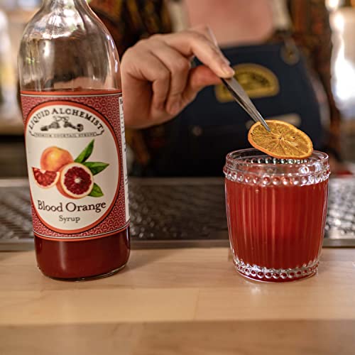 Liquid Alchemist Blood Orange Syrup For Cocktails - Real Ingredients Make Our Syrup The Perfect Blood Orange Margarita Mix - Our Blood Orange Sour Mix Is Non-Gmo, Dairy Free & Gluten Free (25 Oz) #TOP6