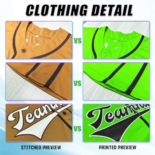 Camiseta de béisbol Ice Cream personalizada con nombre, número y logo para hombres, mujeres y jóvenes miniatura 5