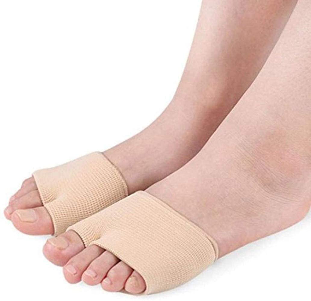 PEDIMEND Mittelfußknochenpolster aus Silikongel, gepolstert, schützt Mittelfußknochen vor Druck und Scherkräften – Lindert Brennsensor, lindert Hühneraugen, Hornhaut und Fußpflege, 1 Paar