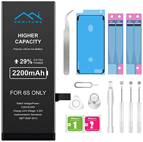 Battery for iPhone 6s 2200mAh High Capacity Battery Replacement for iPhone 6s