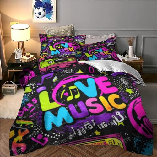 Housse de couette motocross 3D microfibre Super King 260x220cm - 6