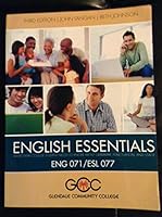English Essentials What Every College Student Need to know about Grammar, Punctuation and Usage ENG 071/ESL077 GCC - Third Edition Textbook 0077675053 Book Cover