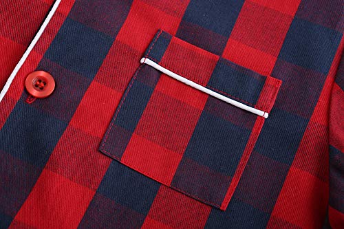 Lavenderi Toddle Kids Girls Boys 100% Cotton Long Sleeve Pajama Set, Pajamas for Kids (Size 2 Toddler-14 Years)3