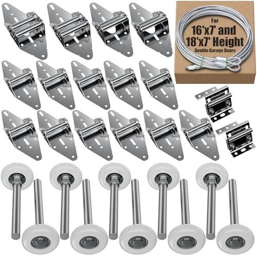 Luxbaro Garage Door Hardware Kit 7ft